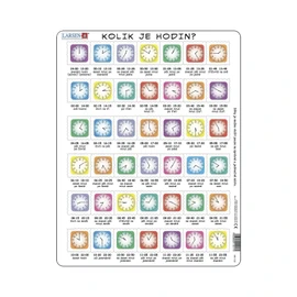 Hodiny - Vzdělávací puzzle