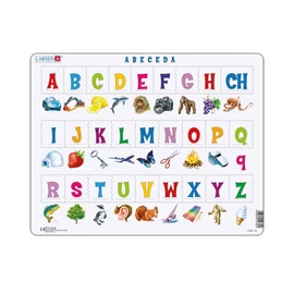 Abeceda - Deskové vzdělávací puzzle