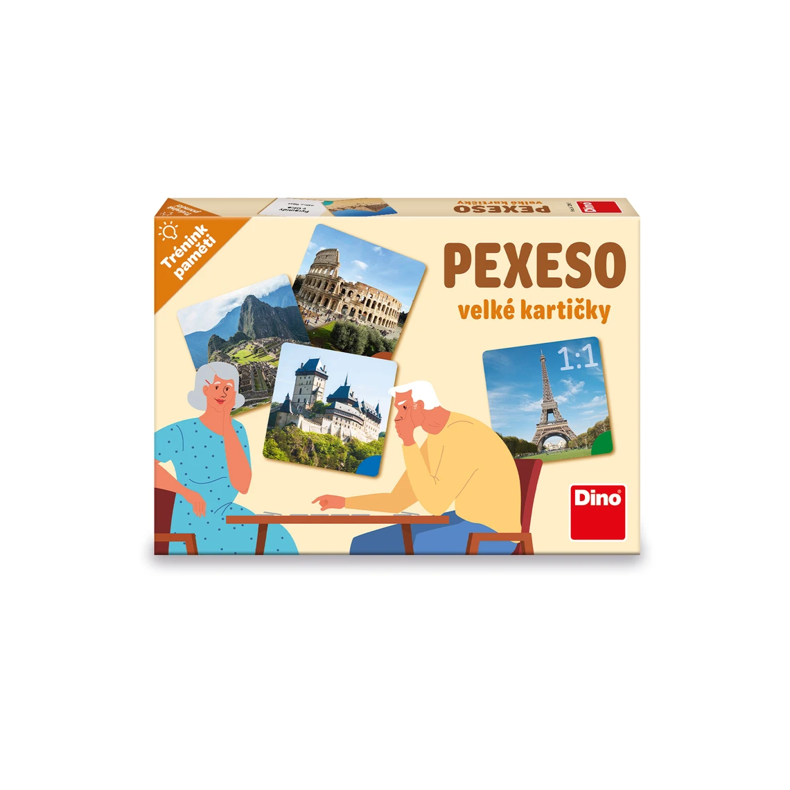 Trénink paměti: Památky pexeso - slide 1