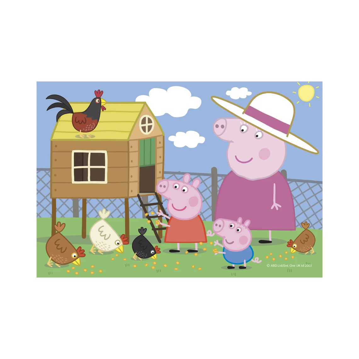 Puzzle Peppa Pig: Slepičky 24 dílků - slide 3