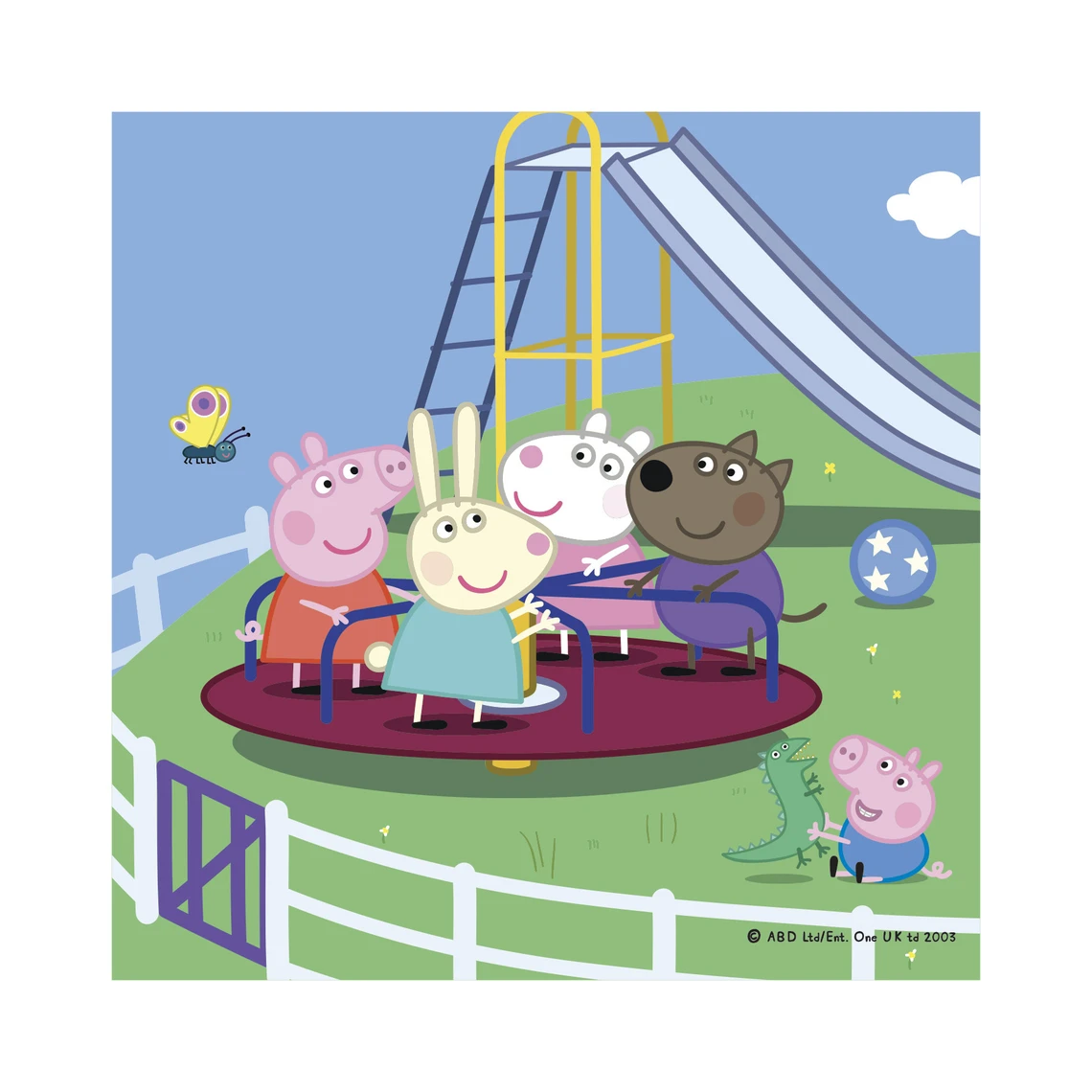Puzzle Peppa Pig: Na prázdninách 3x55 dílků - slide 6