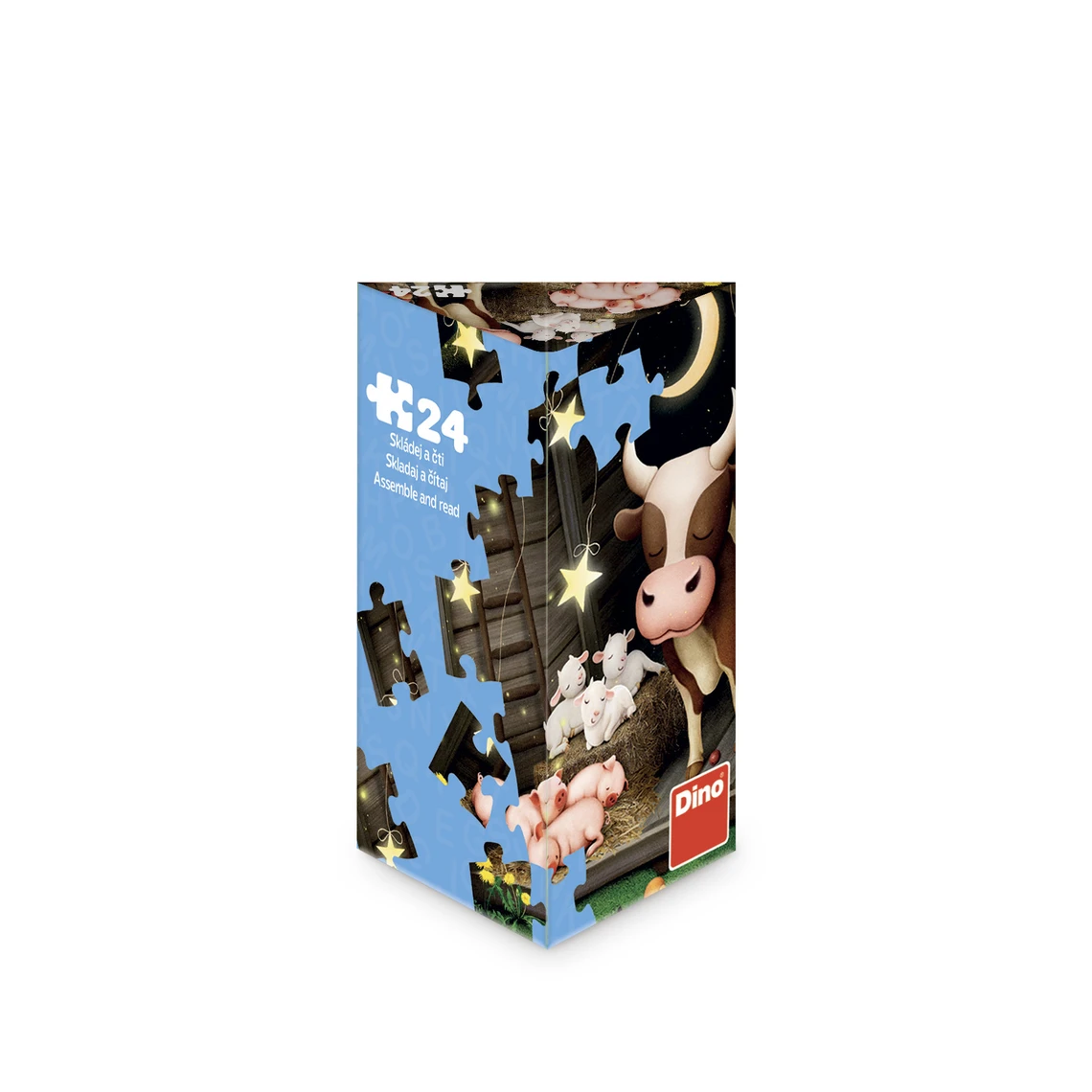 Puzzle Zvířátka na farmě 24 dílků - slide 1