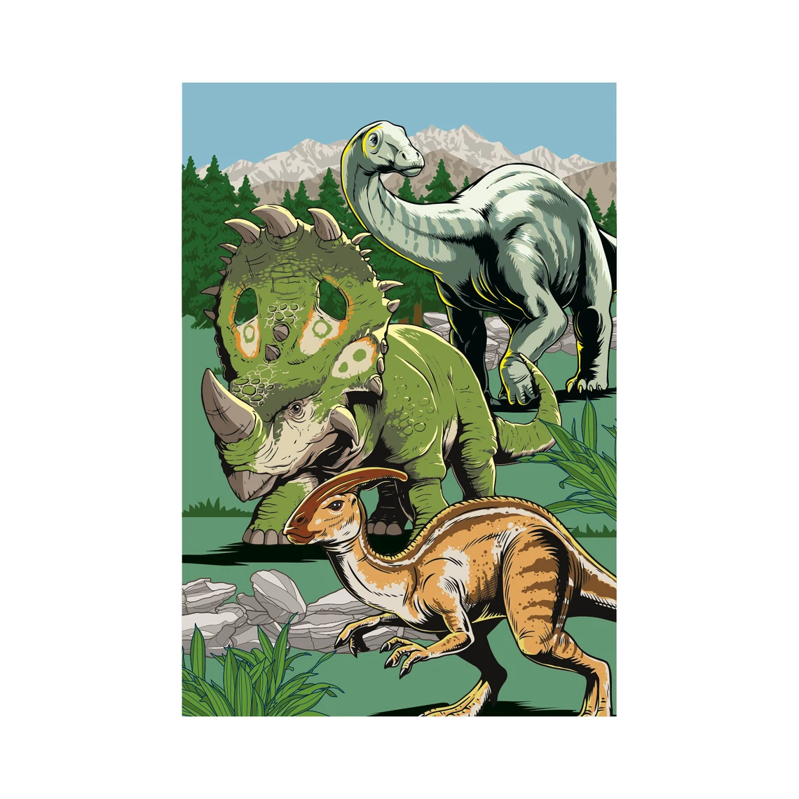 Puzzle Jurský svět 24+48 dílků - slide 3