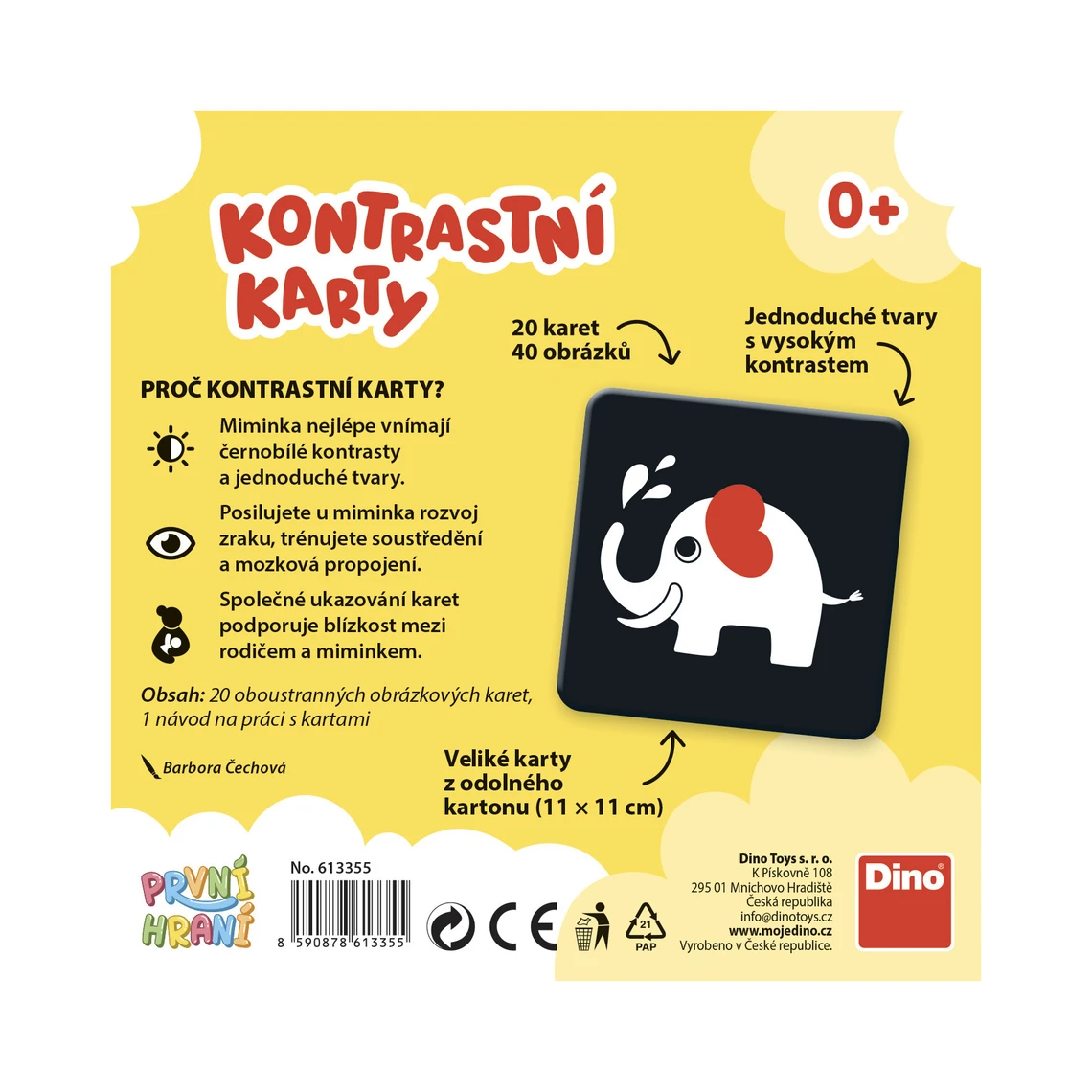 První hraní: Kontrastní karty - slide 3