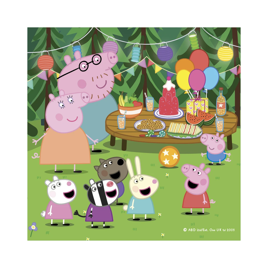 Puzzle Peppa Pig: Na prázdninách 3x55 dílků - slide 7