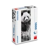 Puzzle Panda v trávě 1000 dílků panoramic - slide 2