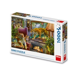 Puzzle Z obrazu: Tygři 1000 dílků