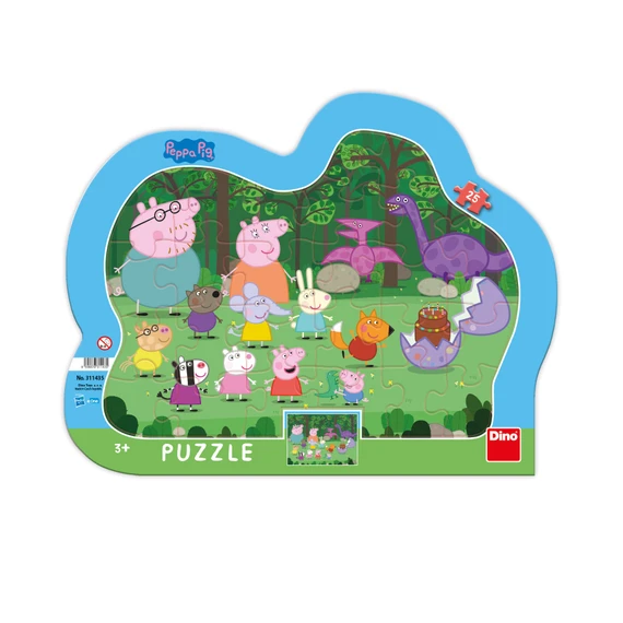 Puzzle Peppa Pig 25 dílků deskové - slide 0