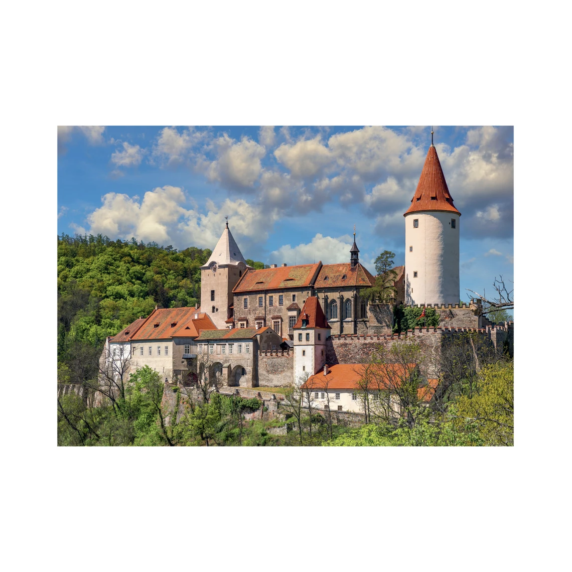 Puzzle Hrad Křivoklát 100 XL dílků - slide 3