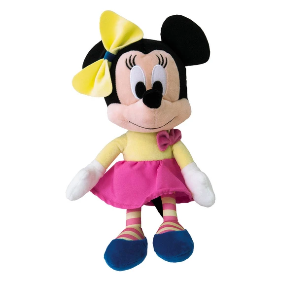 Plyšák Minnie žlutá mašle 25 cm - slide 0