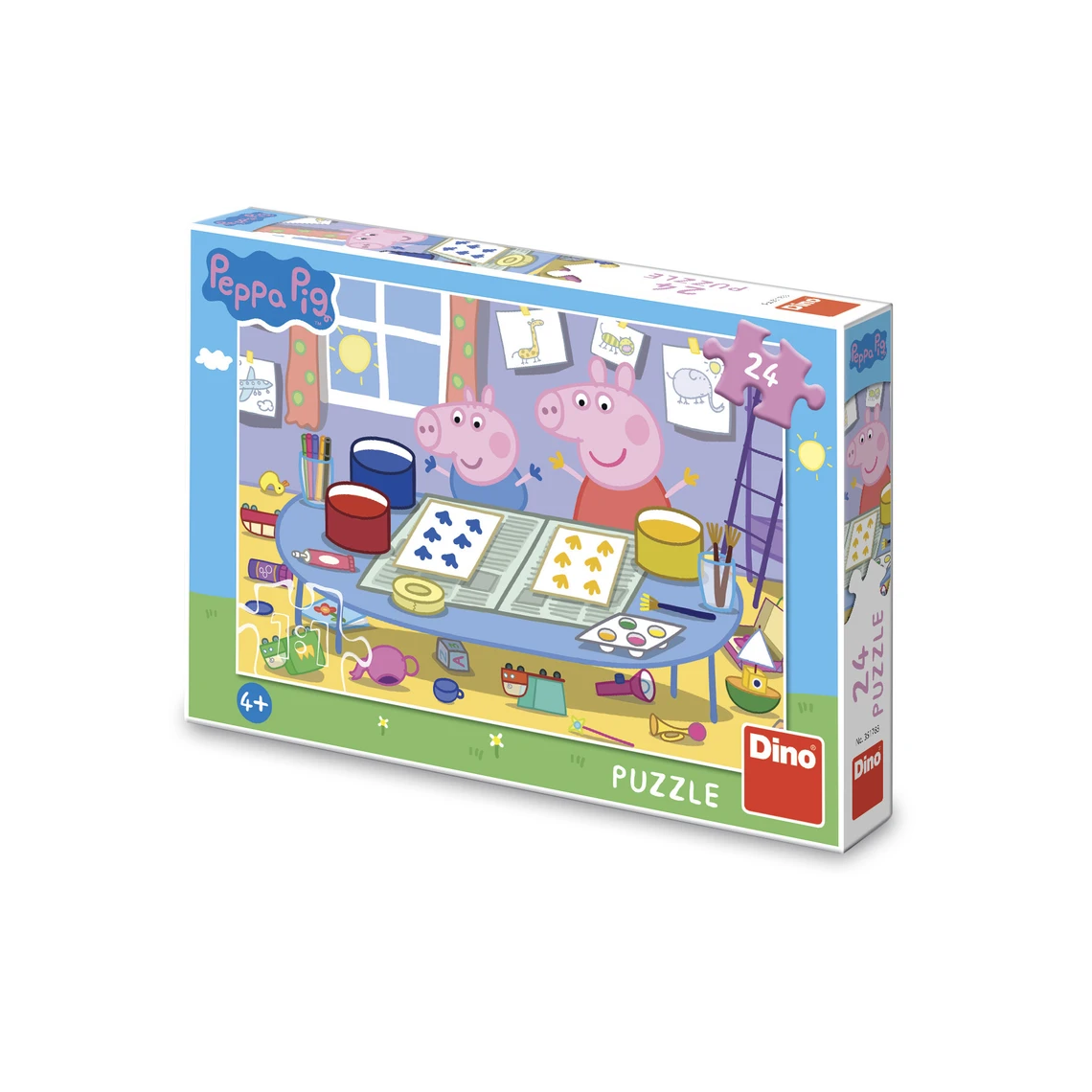 Puzzle Peppa Pig: Výtvarník 24 dílků - slide 0