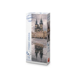 Týnský chrám 75 panoramic Puzzle