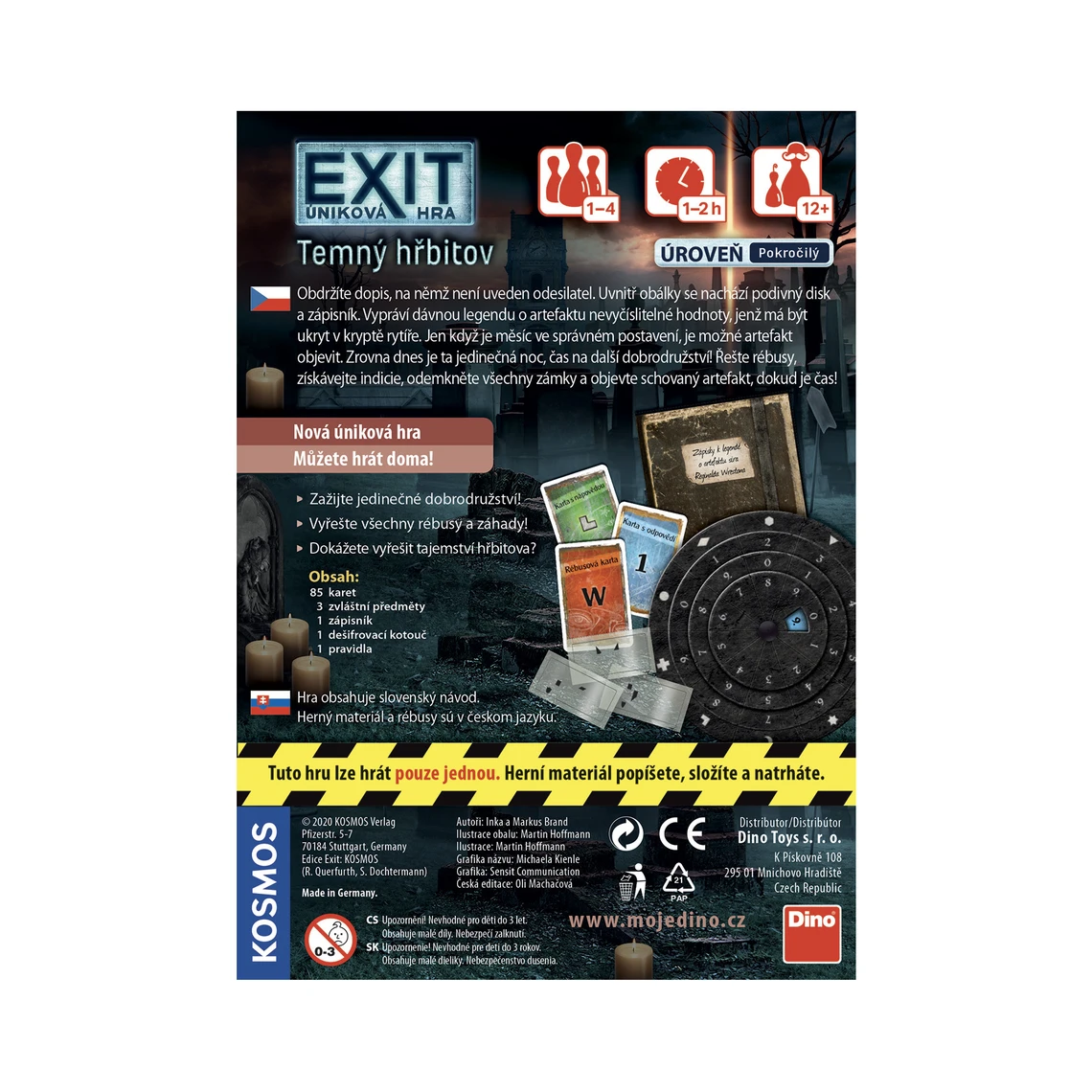 Exit úniková hra: Temný hřbitov - slide 3