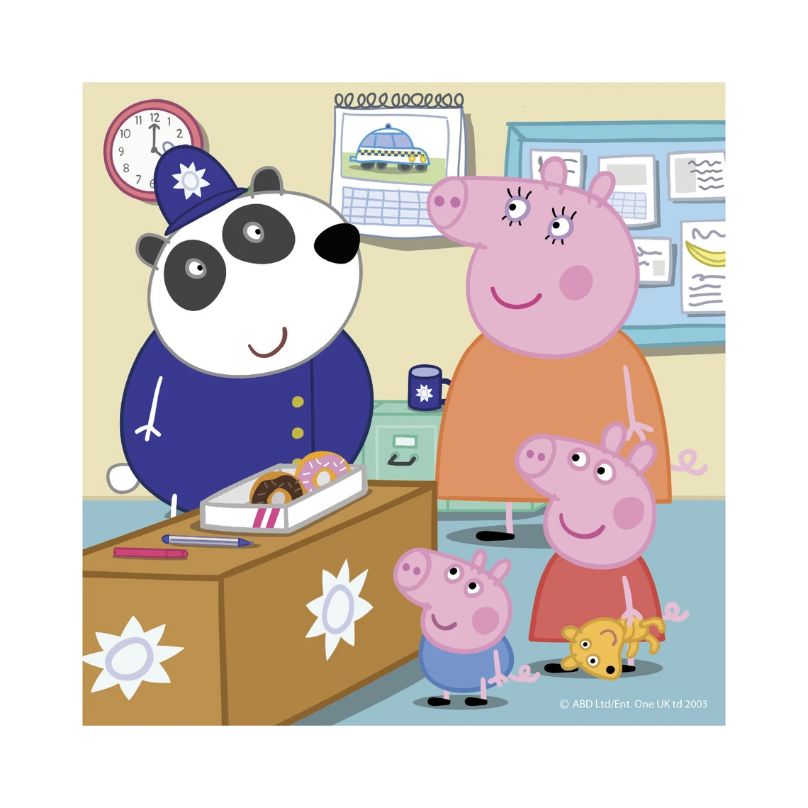 Puzzle Peppa Pig: Veselé odpoledne 3x55 dílků - slide 6