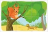 Dřevěné kostky Lesní zvířátka – 6 kostek  - slide 8