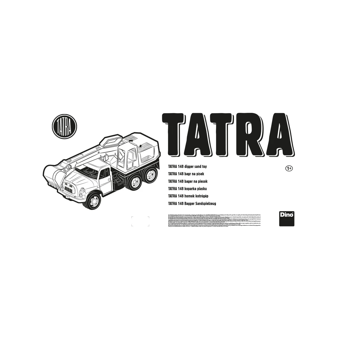 Tatra 148 bagr 72 cm žluto oranžový - slide 4