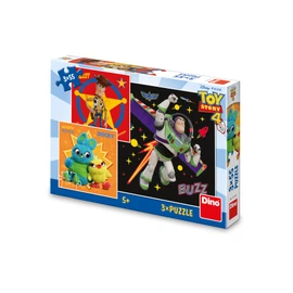 Puzzle Toy Story 4 3x55 dílků