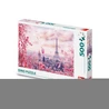 Puzzle Eiffelovka v růžovém 500 dílků - slide 0