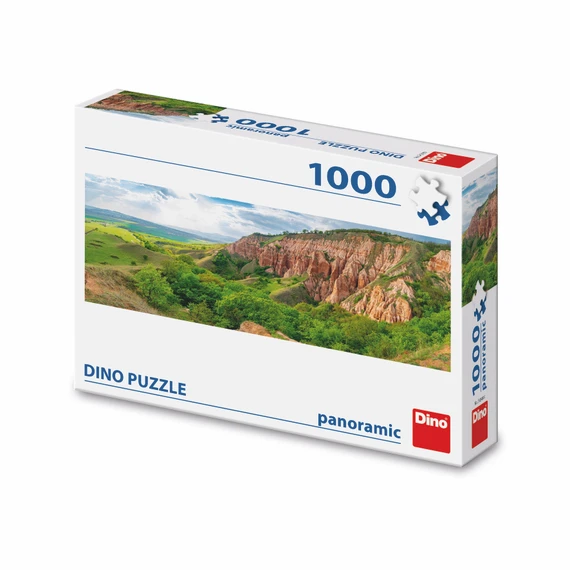 Puzzle Červená rokle 1000 dílků panoramic - slide 0