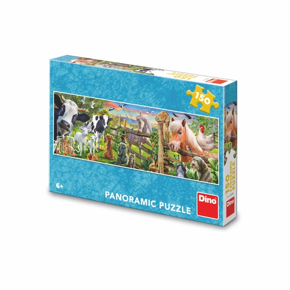Puzzle Farma 150 dílků panoramic - slide 0