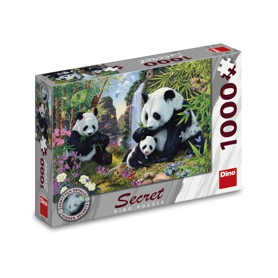 Puzzle Skryté pandy 1000 dílků secret collection - slide 2