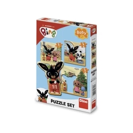 Puzzle set  Bing a kamarádi 3–5 dílků baby