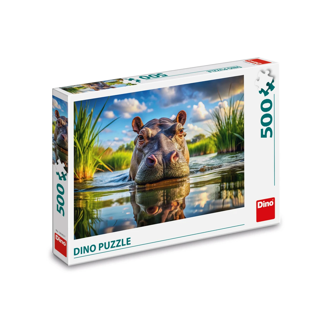 Puzzle Roztomilý hroch 500 dílků - slide 2