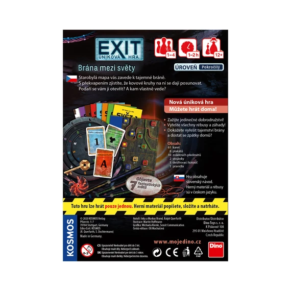 Exit úniková hra: Brána mezi světy - slide 3