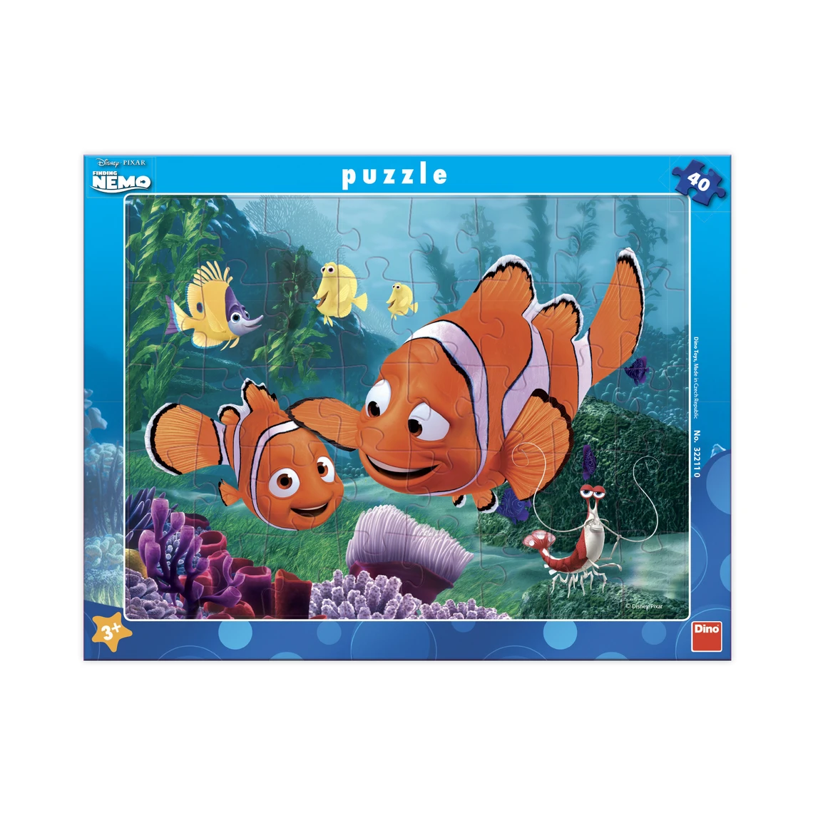 Puzzle Nemo v bezpečí 40 dílků deskové - slide 0