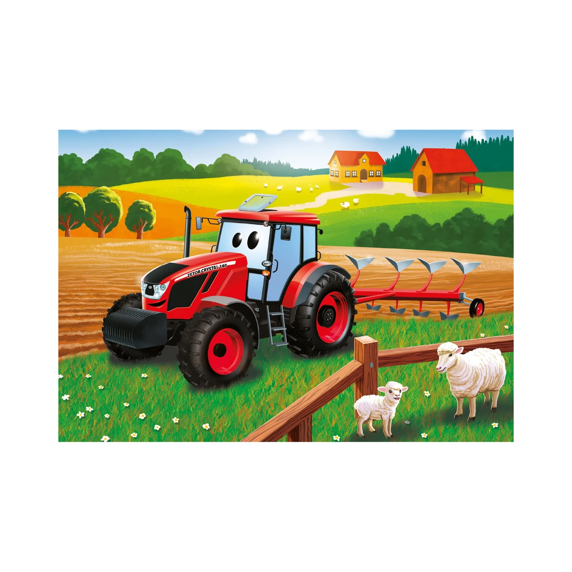 Puzzle Zetor: Orba 24 dílků - slide 3