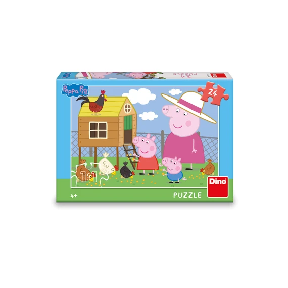 Puzzle Peppa Pig: Slepičky 24 dílků - slide 1