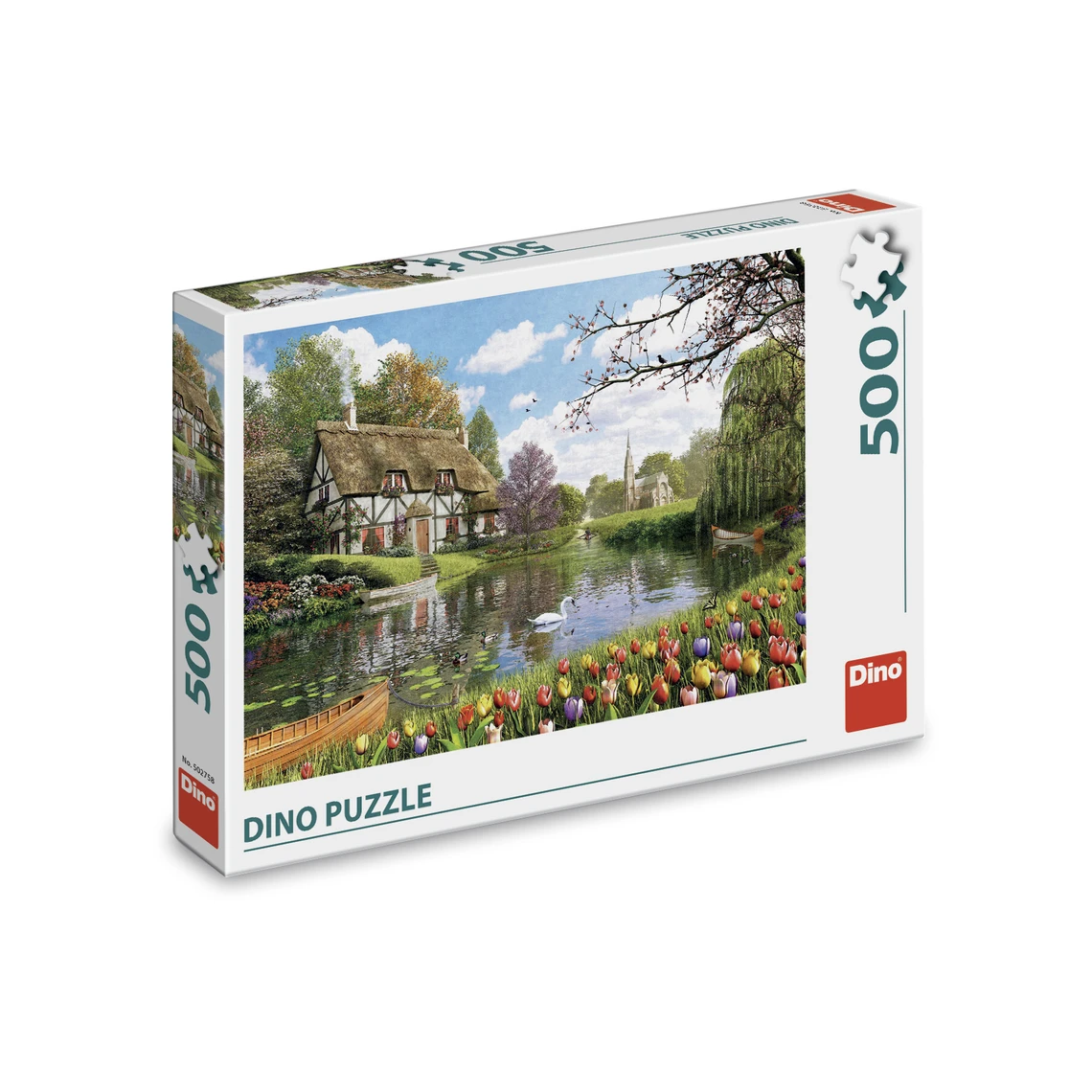 Puzzle Chata u vody 500 dílků - slide 2