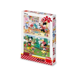 Puzzle Pracovitá Minnie 2x77 dílků