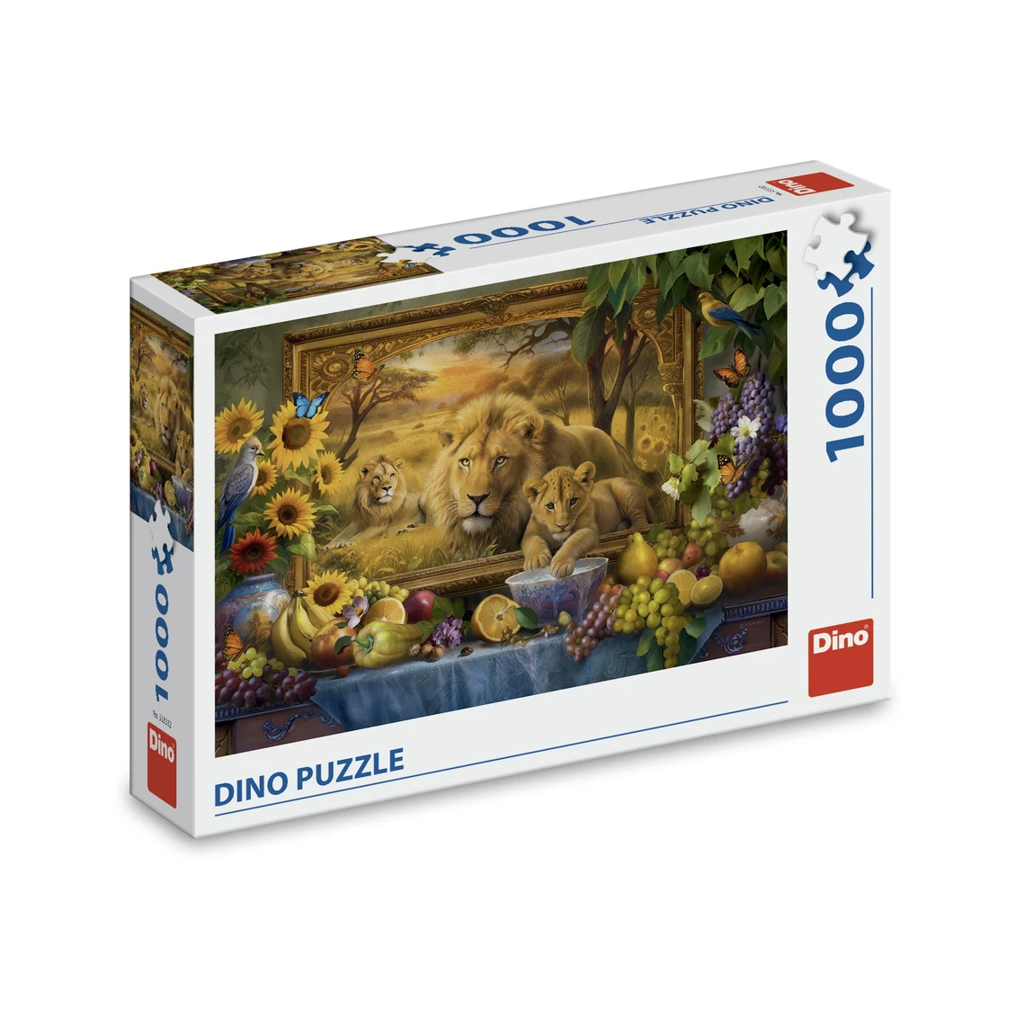 Puzzle Z obrazu: Lvi 1000 dílků - slide 2