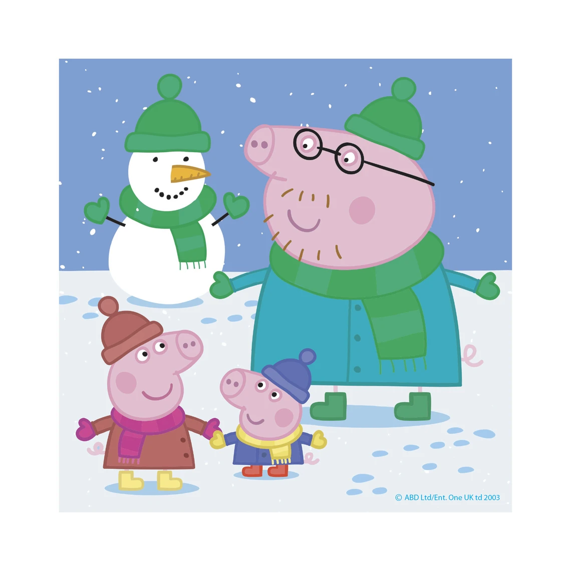 Puzzle Peppa Pig: Veselé odpoledne 3x55 dílků - slide 4