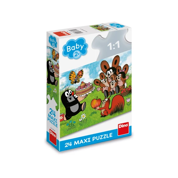 Puzzle Krtek: Narozeniny 24 dílků maxi - slide 2