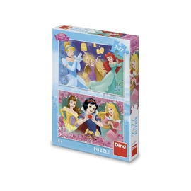 Puzzle Princezny v růžích 2x77 dílků