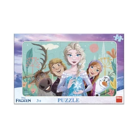 Puzzle Frozen: rodina 15 dílků deskové