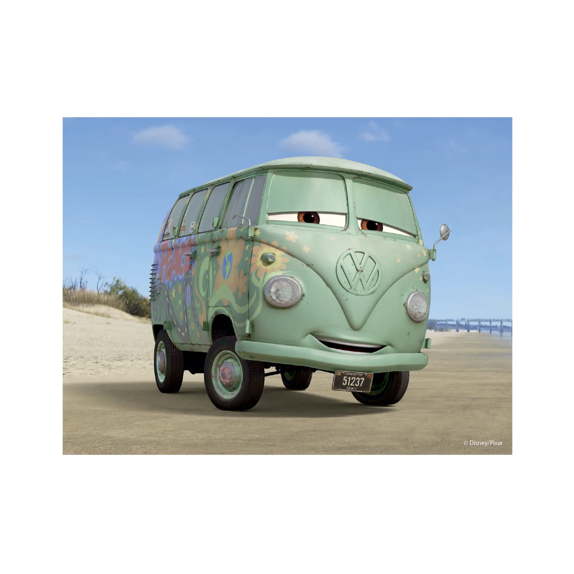 Dřevěné licenční kostky Cars: Jízda – 12 kostek - slide 8