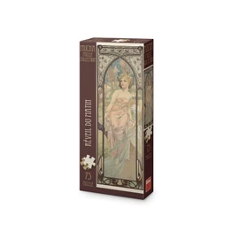 Alfons Mucha – Probuzení rána 75 panoramic Puzzle