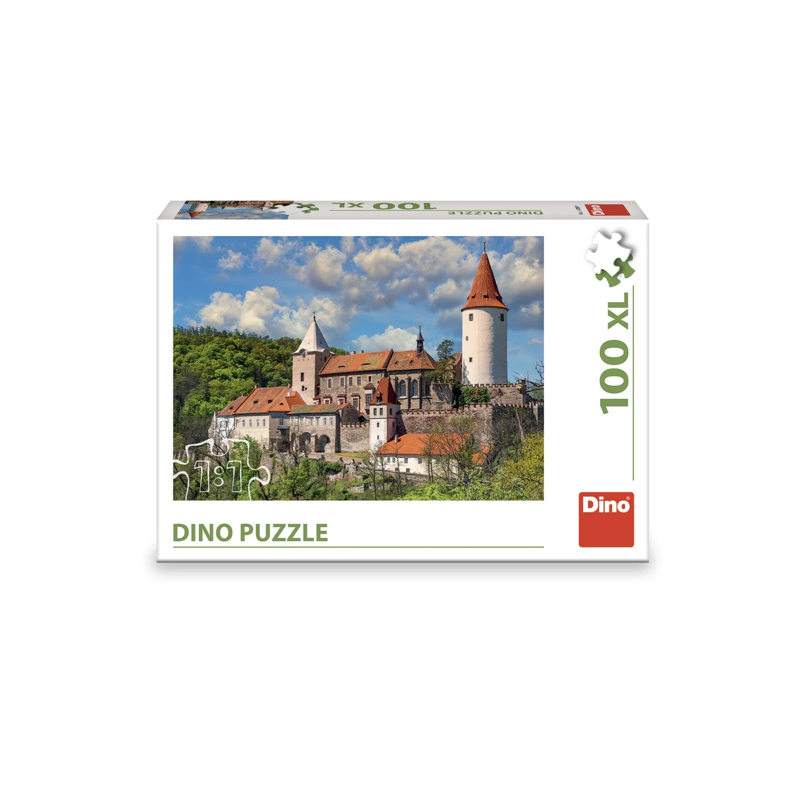 Puzzle Hrad Křivoklát 100 XL dílků - slide 1