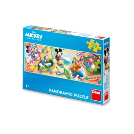 Puzzle Mickey s kamarády sport 150 dílků panoramic