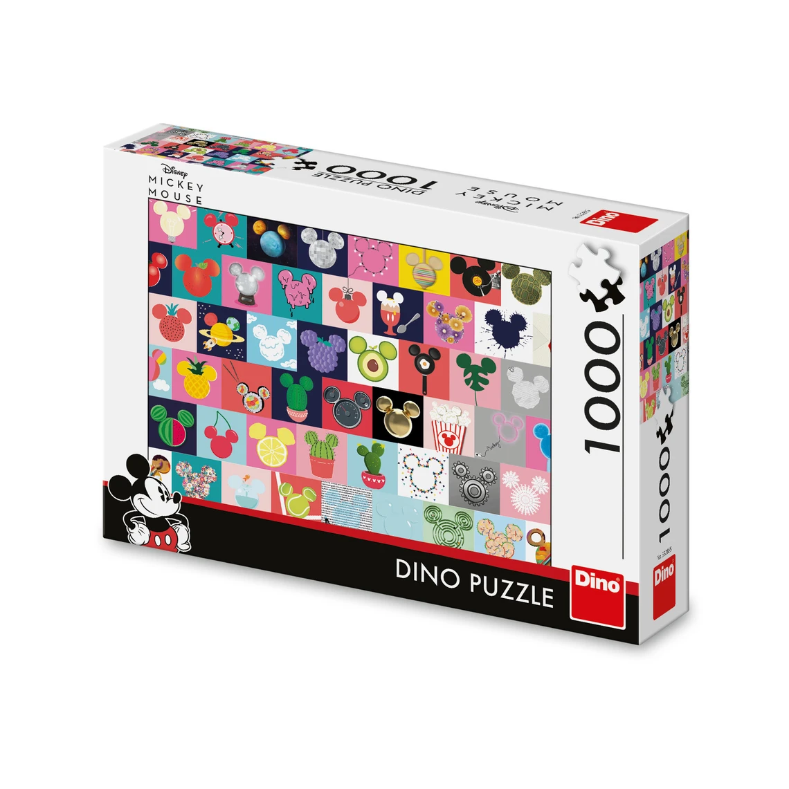 Puzzle Mickey uši 1000 dílků - slide 0