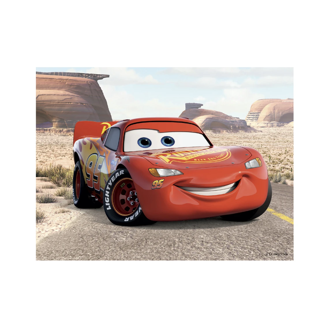 Dřevěné licenční kostky Cars: Jízda – 12 kostek - slide 3