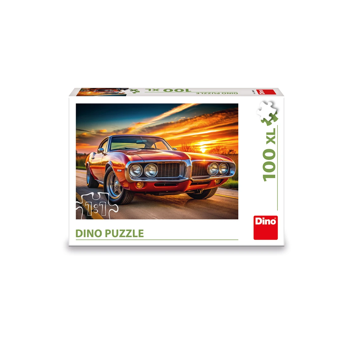 Puzzle Firebird 69 v západu slunce 100 XL dílků - slide 1