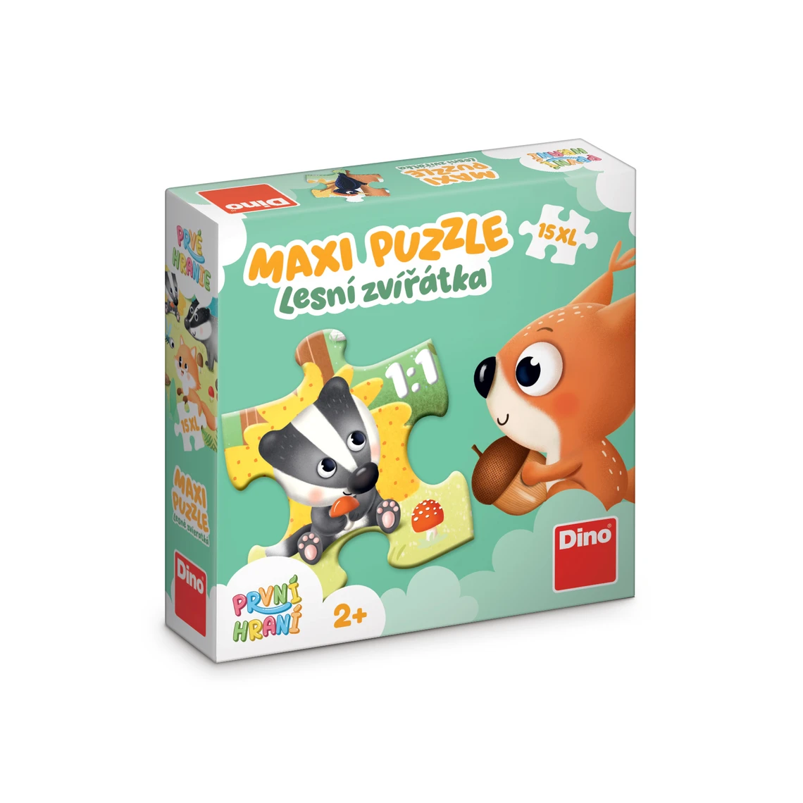 První hraní: Lesní zvířátka 15 maxi Puzzle - slide 2