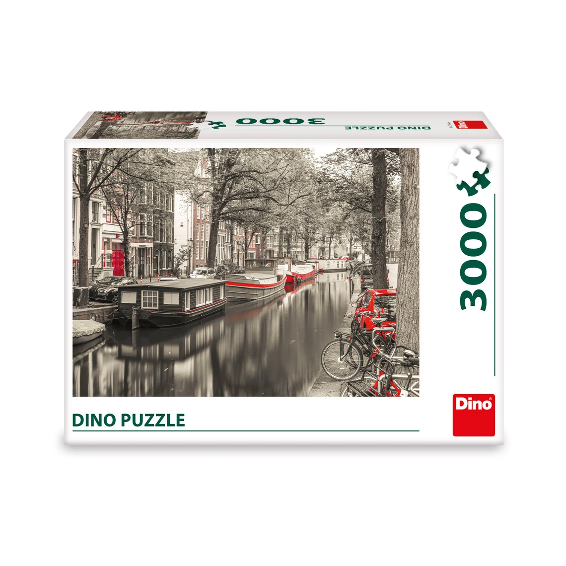 Puzzle Kanál v Amsterdamu 3000 dílků - slide 1