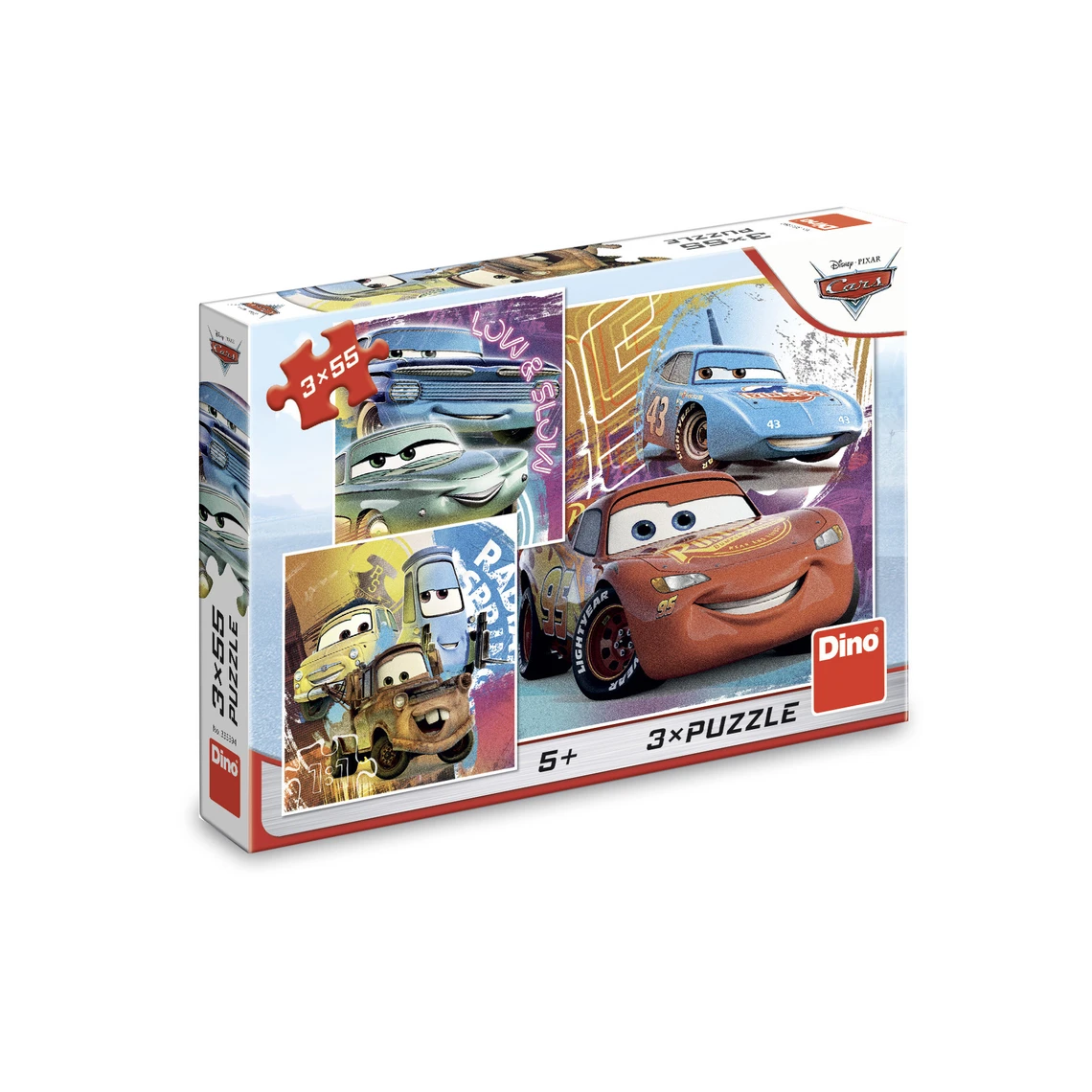 Puzzle Cars kamarádi 3x55 dílků - slide 2