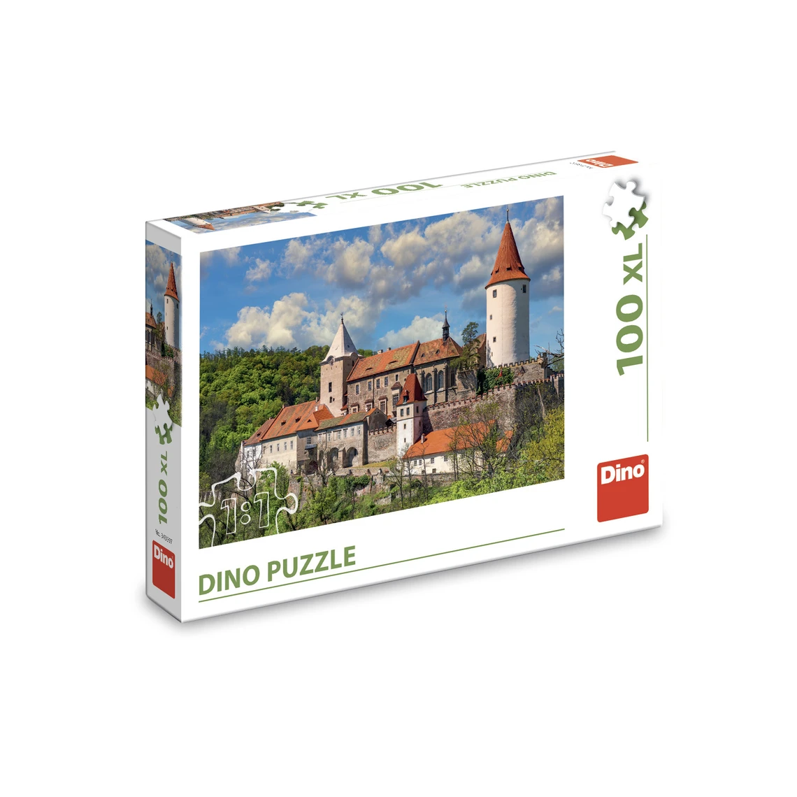Puzzle Hrad Křivoklát 100 XL dílků - slide 2