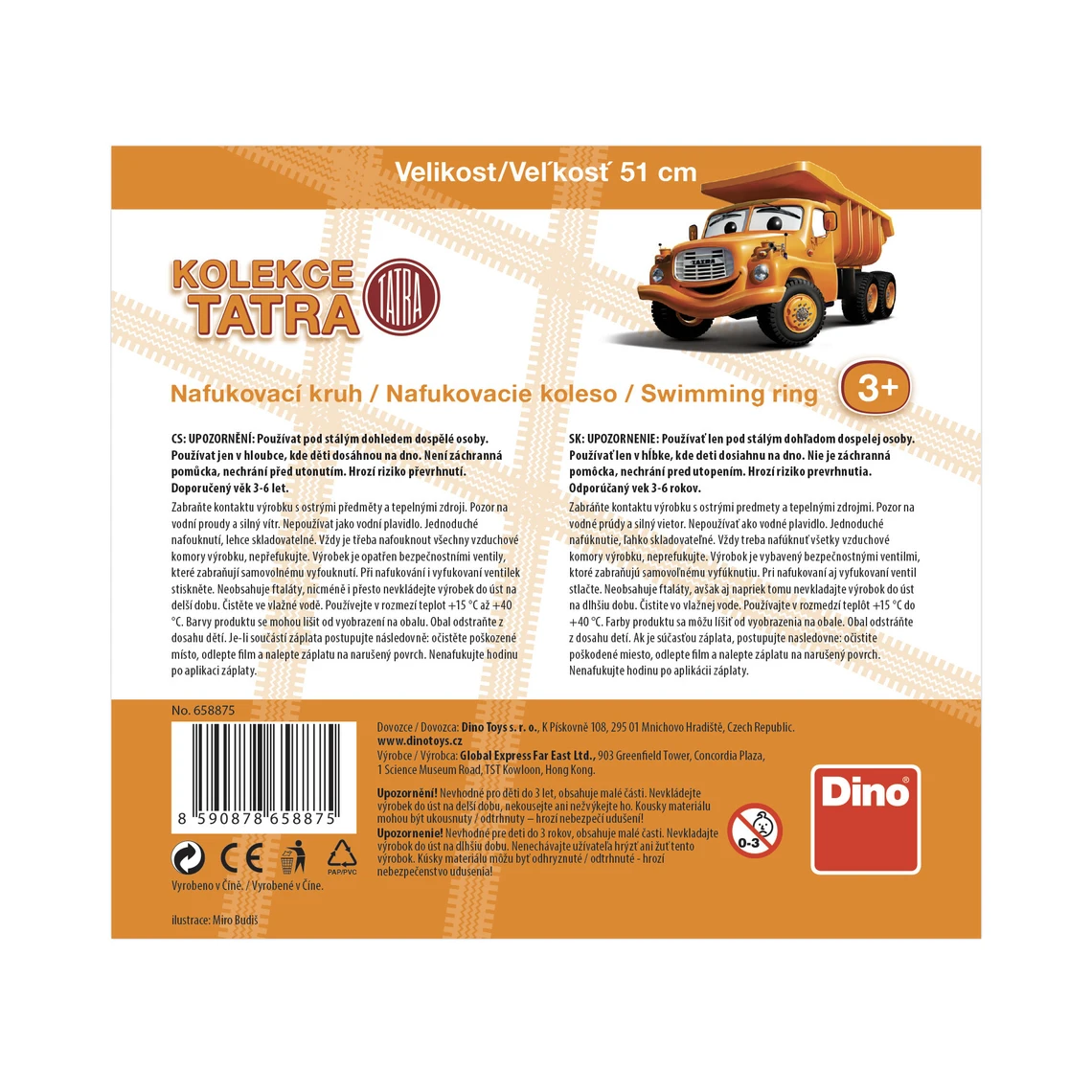 Nafukovací kruh Tatra – 51 cm  - slide 3